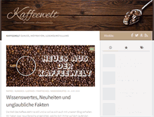 Tablet Screenshot of kaffeewelt.ceragol.com
